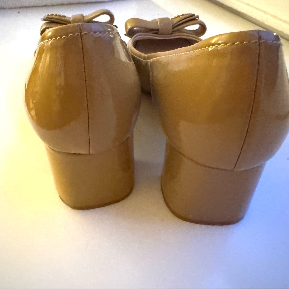 Prada Sport Women's Patent Leather Shoes with block heel - Picture 3 of 6